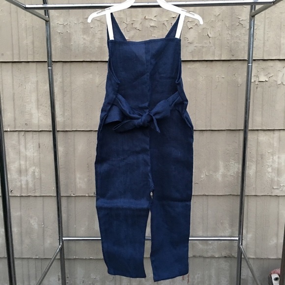 NWOT Dapper+Crown Emilia Cotton Jumpsuit - Picture 5 of 7
